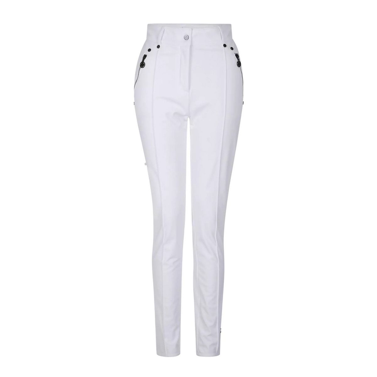 Regimented Slim-Fit Skihose