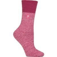 Thermosocken mit druckfreiem Wabenbündchen