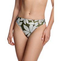 Bikinihose mit tropischem Blumenprint