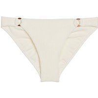 Strukturierter Bikini-Slip mit Ring-Details