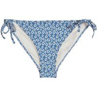 Bikinihose mit Blumenmuster und Bindebändern