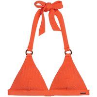 Triangel-Bikini-Top mit Wellenstruktur