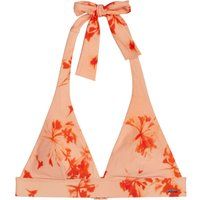 Triangel-Bikini-Top mit Blumenprint