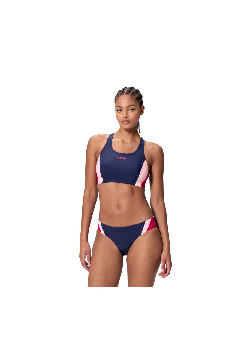 Sportliches zweiteiliges Bikini-Badeanzug-Set