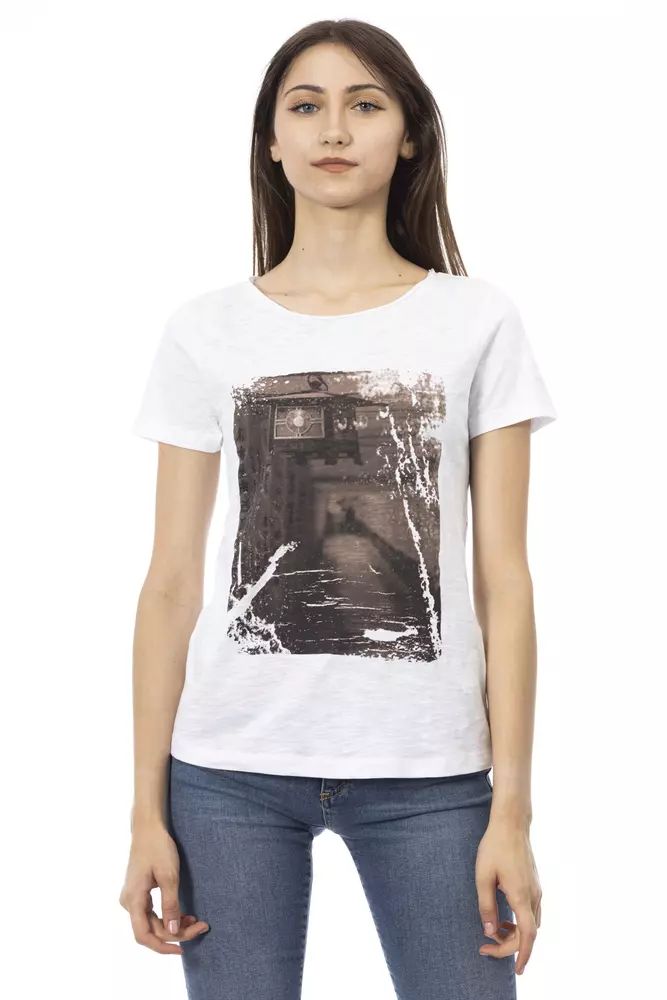 Grafik-T-Shirt mit Sepia-Print