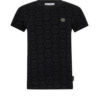 Jacquard-Monogramm Slim-Fit T-Shirt