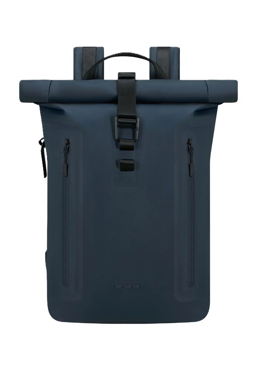 Minimalistischer Roll-Top Rucksack mit Tabletfach