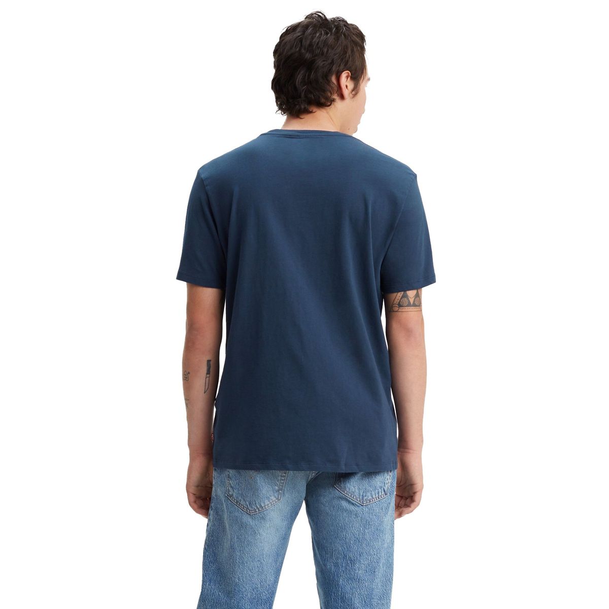 Levi's® Herren T-Shirt - "Sportswear Logo Graphic Tee", Rundhals, Baumwolle, blau, M