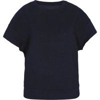 Strukturiertes Top mit Geometriemuster