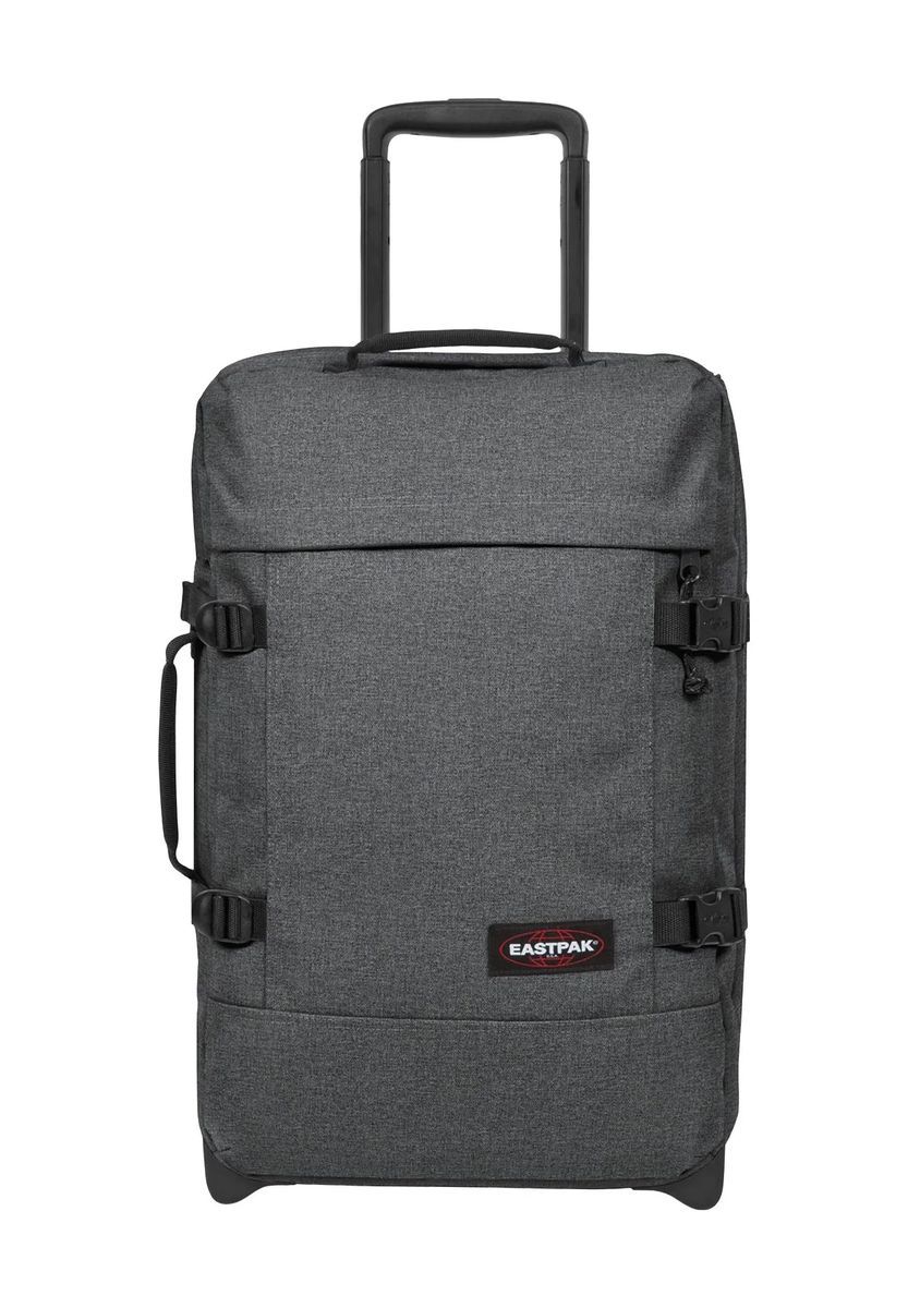 EASTPAK® 2-Rollen-Trolley, Weichgepäck, Kreuzspanngurte,TSA-Zahlenschloss, grau