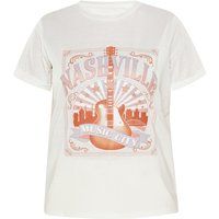 T-Shirt mit Nashville-Grafikprint