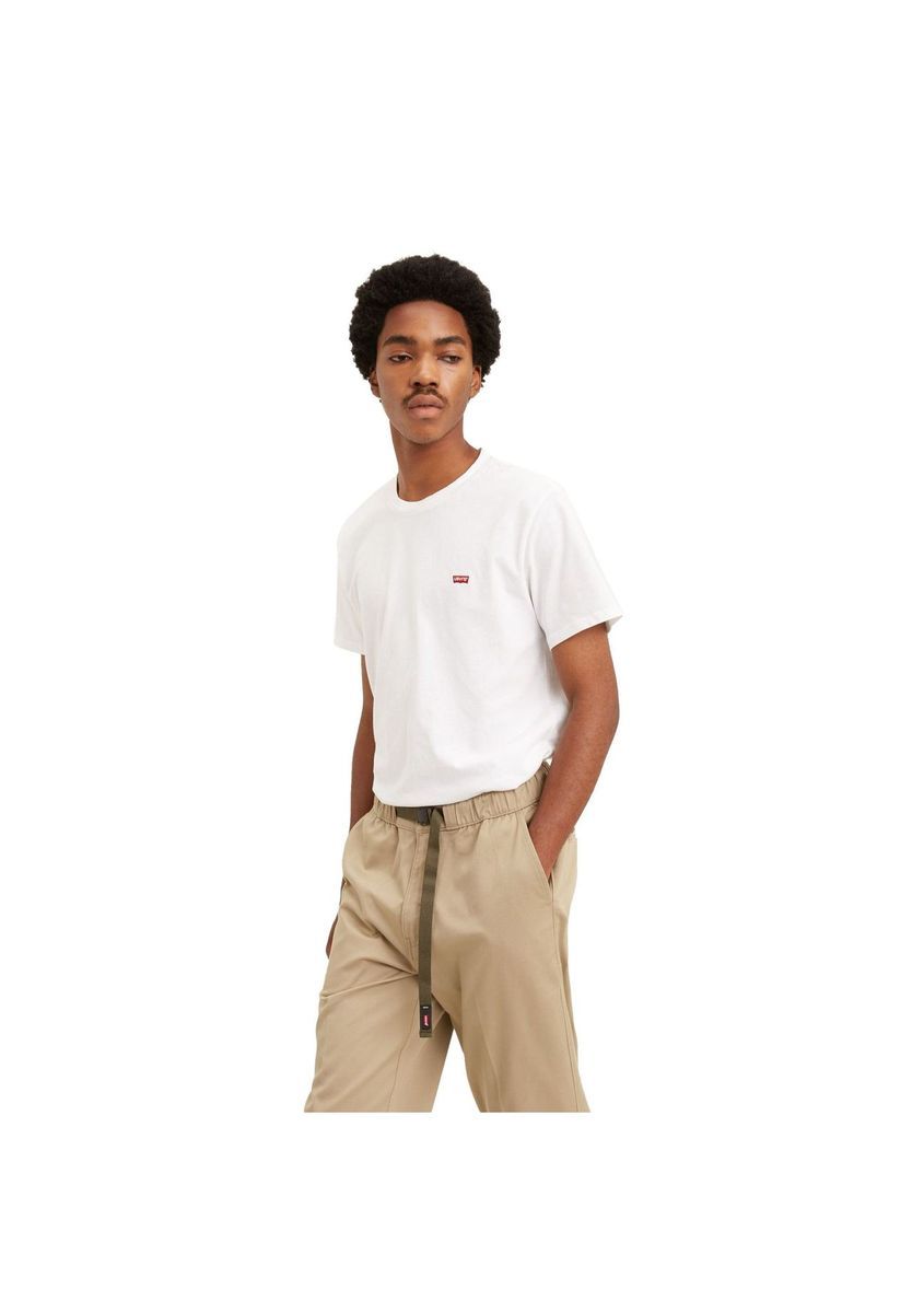 Klassisches Baumwoll-T-Shirt mit Rundhalsausschnitt