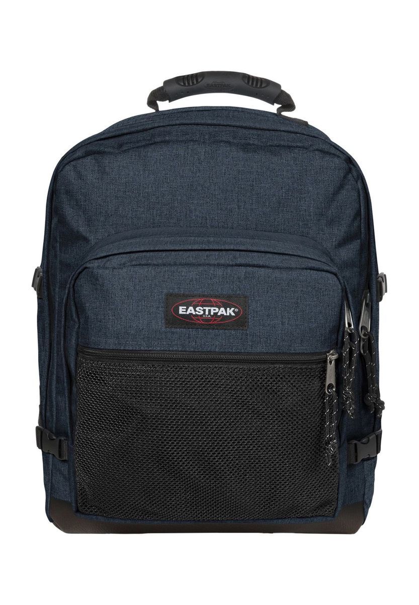 Rucksack im Denim-Look mit gepolstertem Rücken