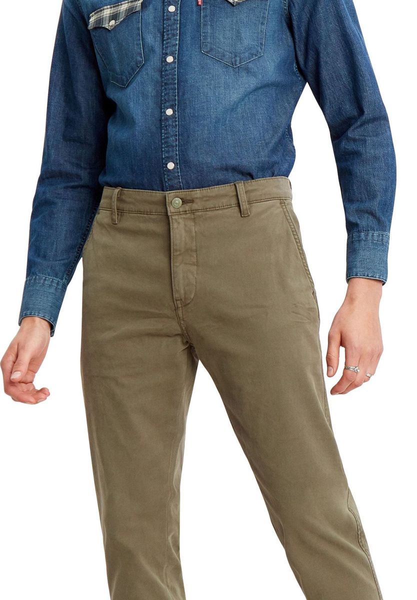 Chino-Hose mit konischer Passform