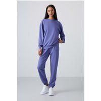 Oversized-Sweatshirt und Jogger-Set