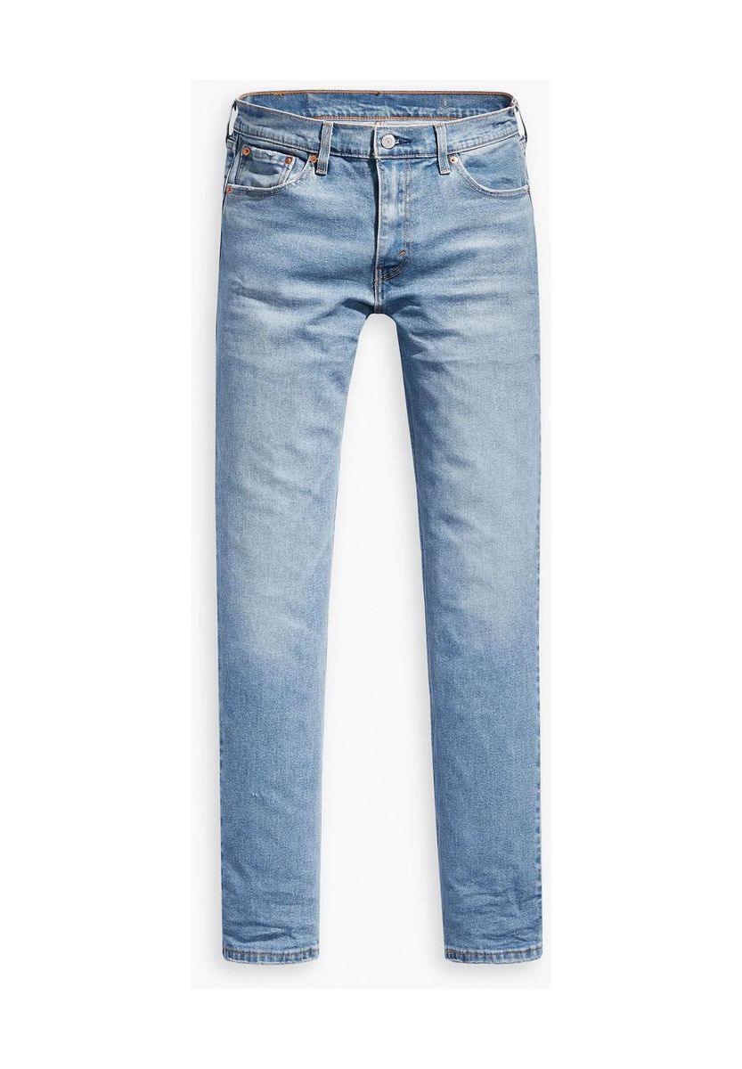 Schmal geschnittene Jeans mit heller Waschung