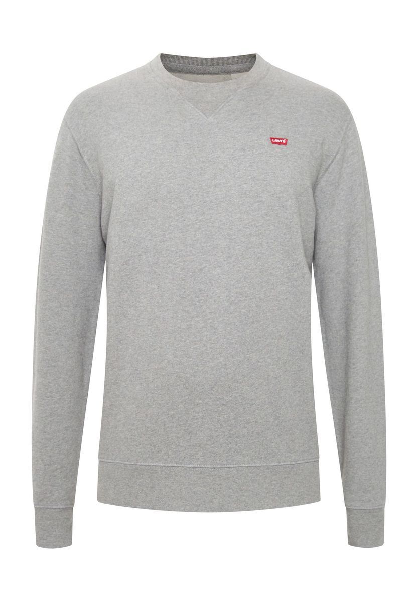 Klassisches Baumwoll-Sweatshirt mit Rundhalsausschnitt