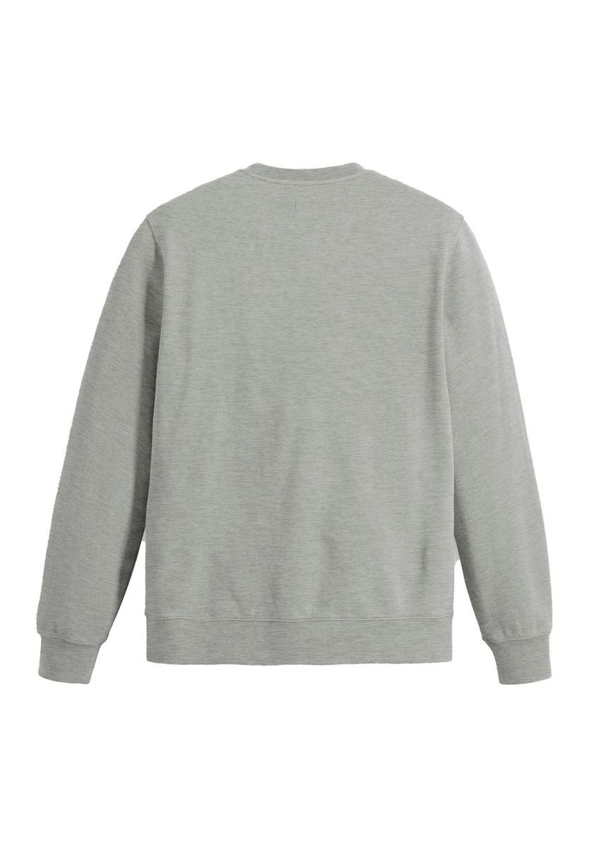 Klassisches Baumwoll-Sweatshirt mit Rundhalsausschnitt
