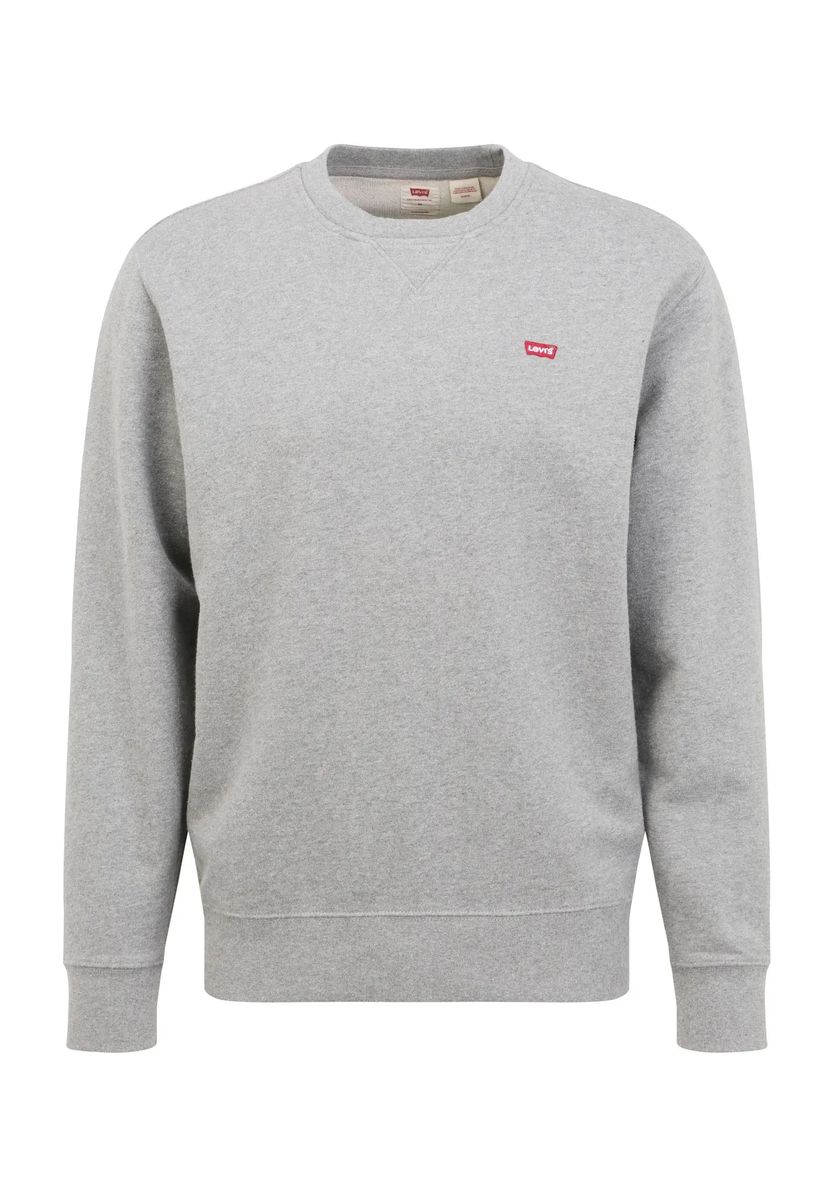 Klassisches Baumwoll-Sweatshirt mit Rundhalsausschnitt