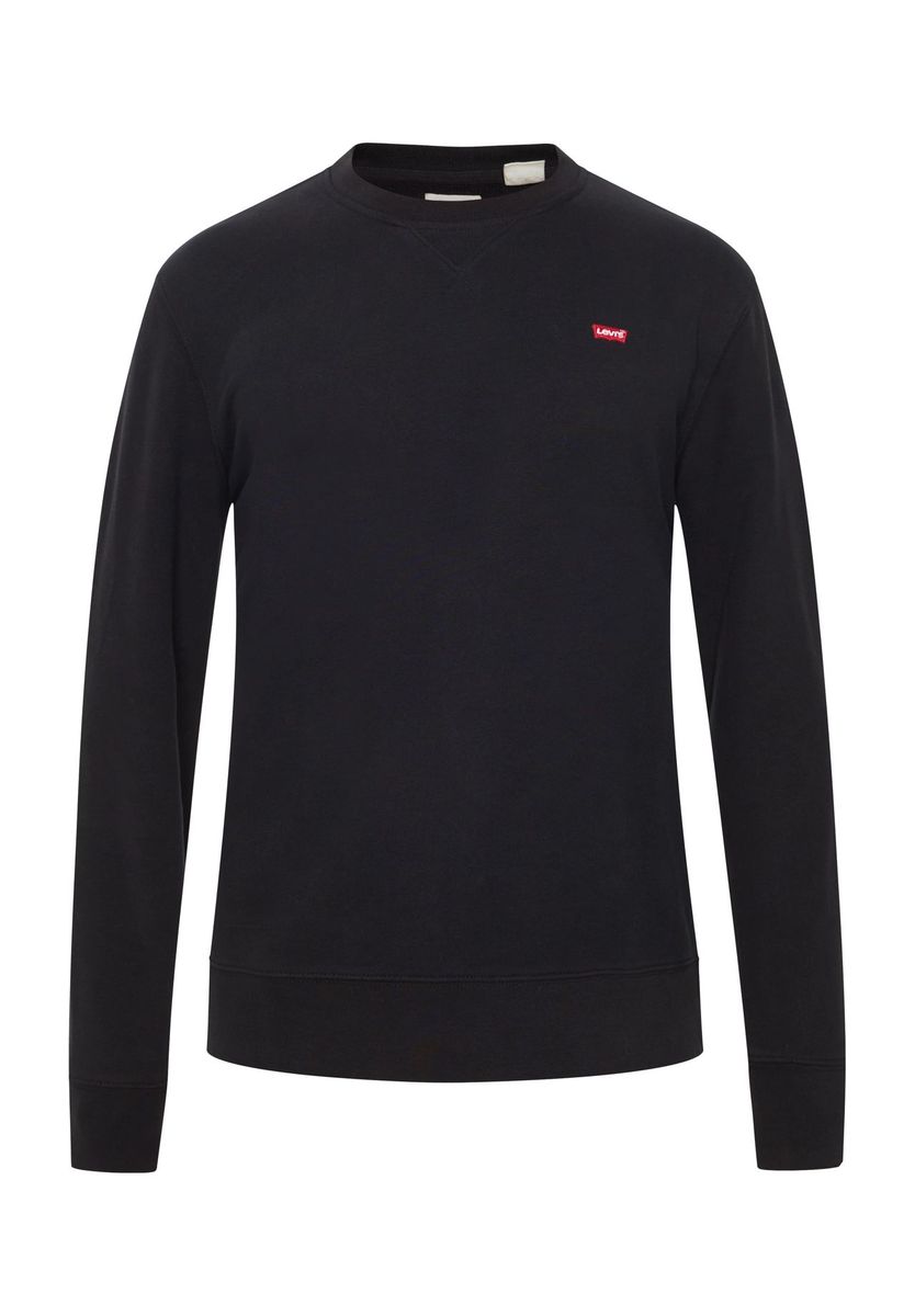 Klassisches Baumwoll-Sweatshirt mit Rundhalsausschnitt