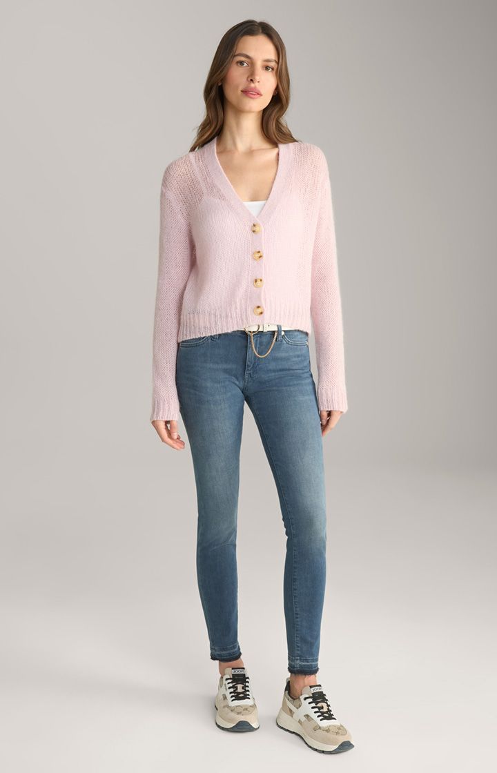 JOOP! Weißes Spaghetti-Trägertop aus Baumwollstretch