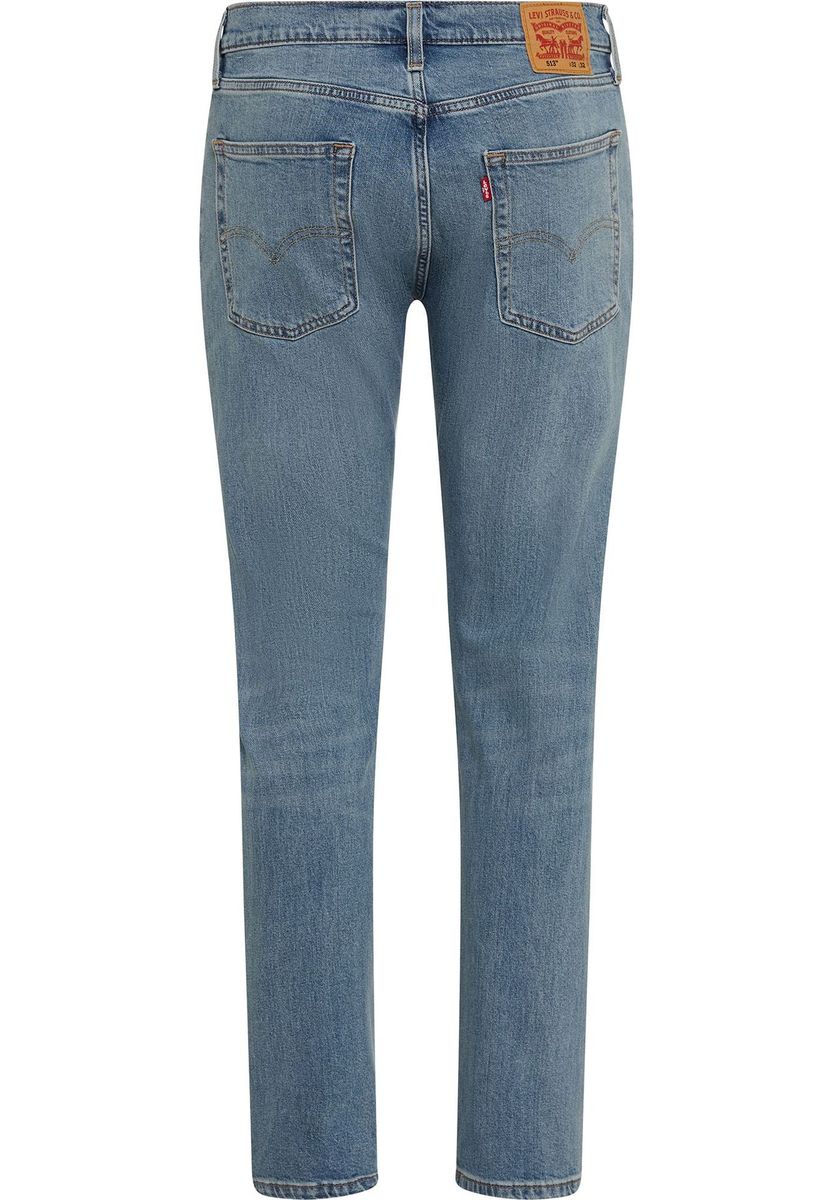 Schmale gerade geschnittene Jeans