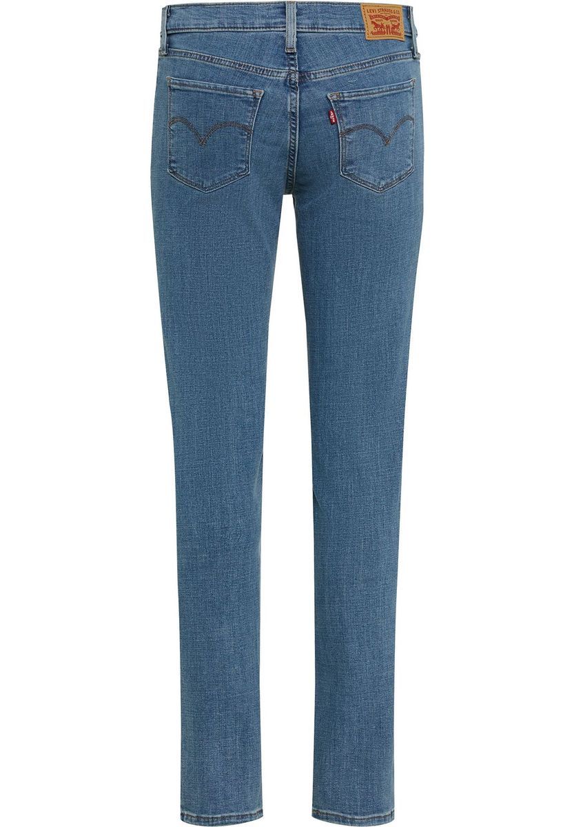 Klassische Damenjeans mit geradem Bein