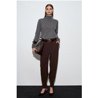 High-Waist-Hose mit weitem Bein