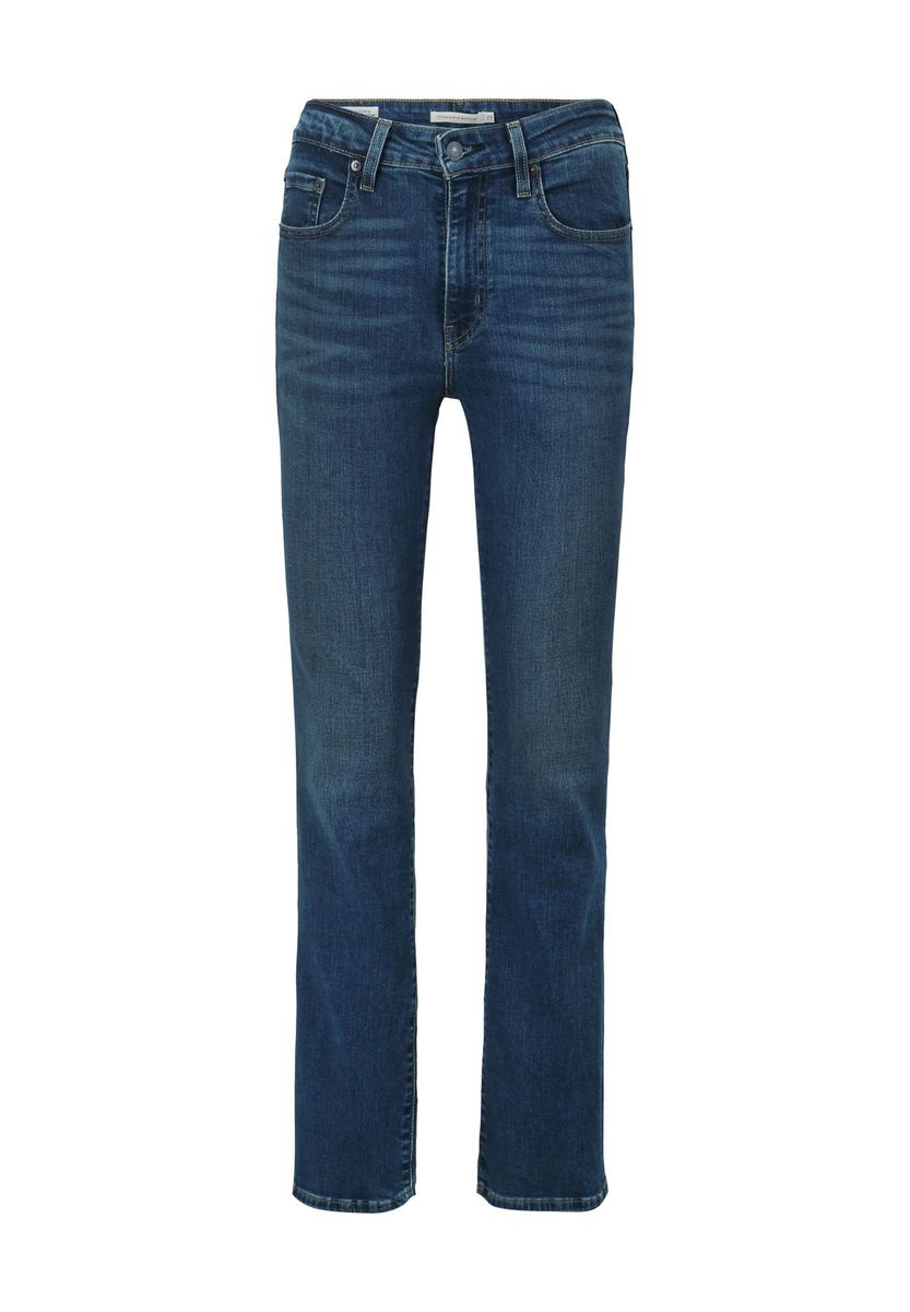 Klassische Bootcut Jeans Weiche Baumwollmischung