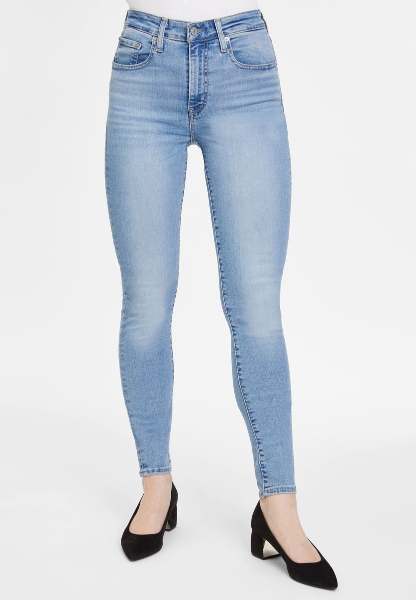 Levi's® Jeans, Regular-Fit, für Damen, blau, 27/28