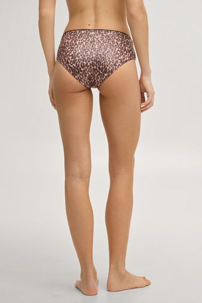 Bikinihose mit Leopardenmuster