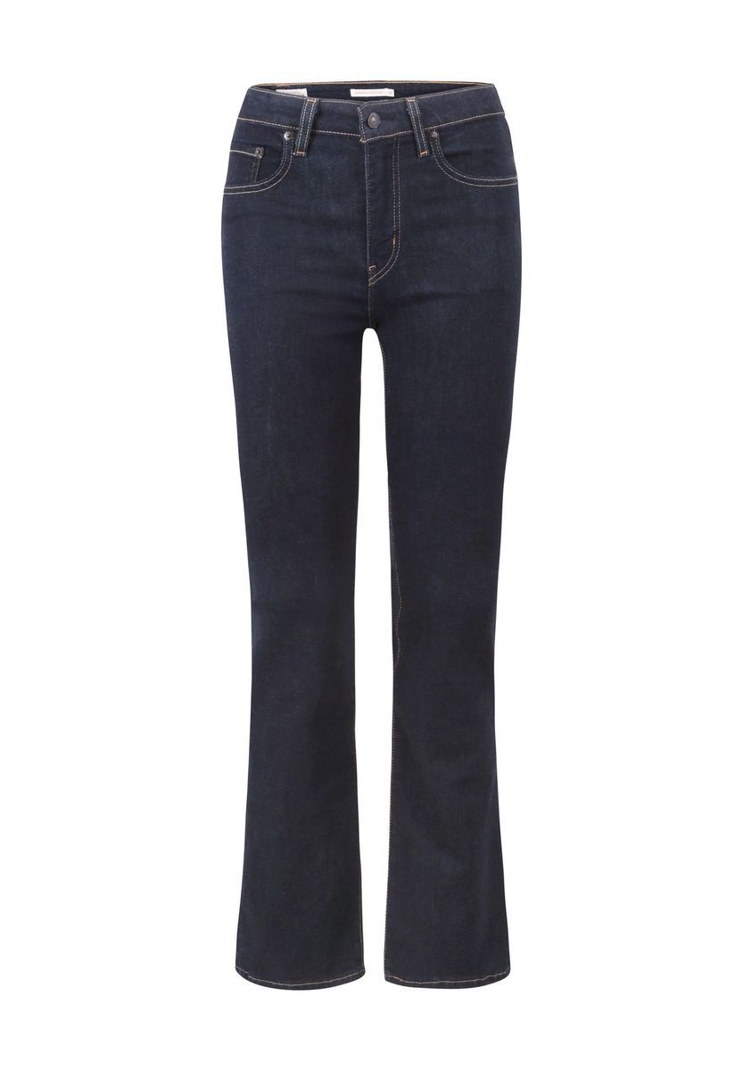 Bootcut High-Rise Jeanshose aus Denim