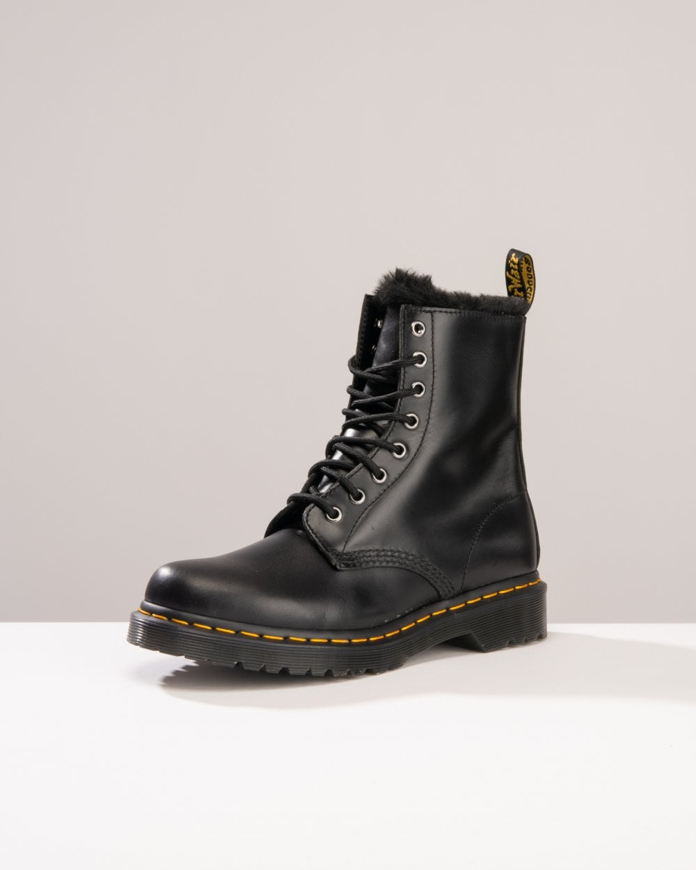 Gefütterte gewachste Leder Combat Boots