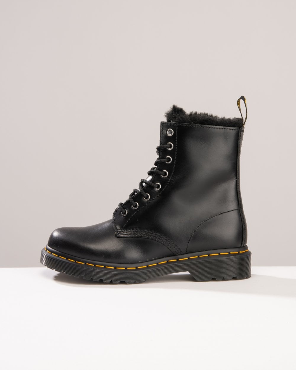 Gefütterte gewachste Leder Combat Boots