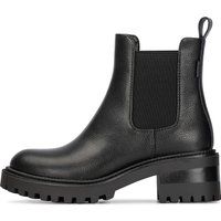 Grobprofilierte Boots mit Narbenstruktur