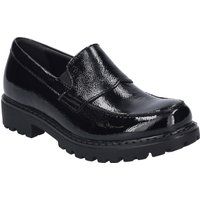 Chunky-Loafer aus Lackleder