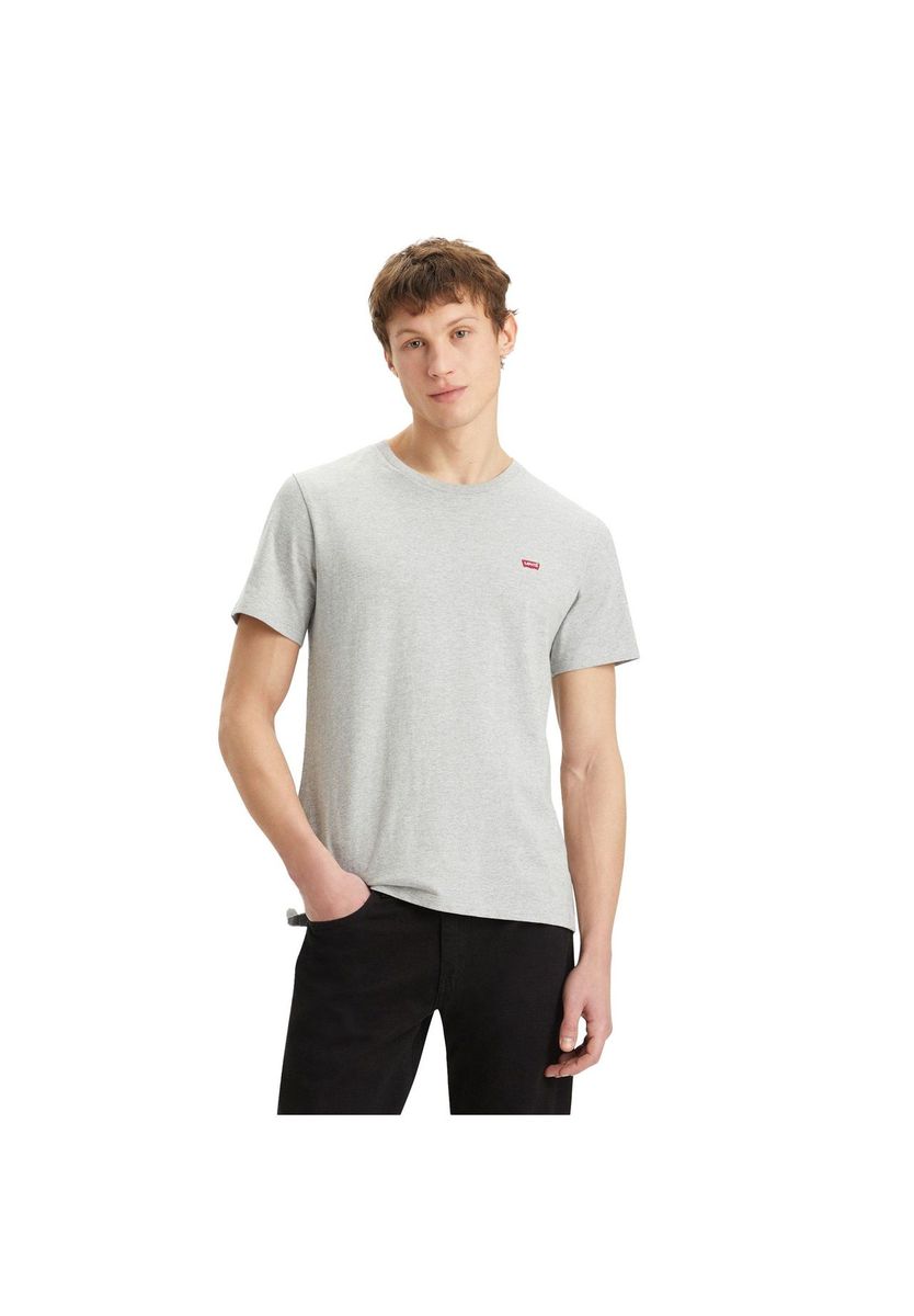 Klassisches Baumwoll-T-Shirt mit Rundhalsausschnitt