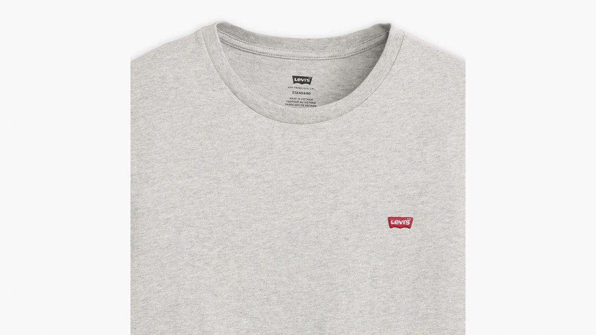 Klassisches Baumwoll-T-Shirt mit Rundhalsausschnitt