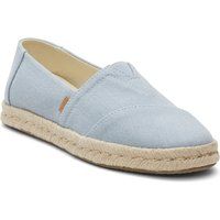 Canvas-Espadrilles mit Seilsohle