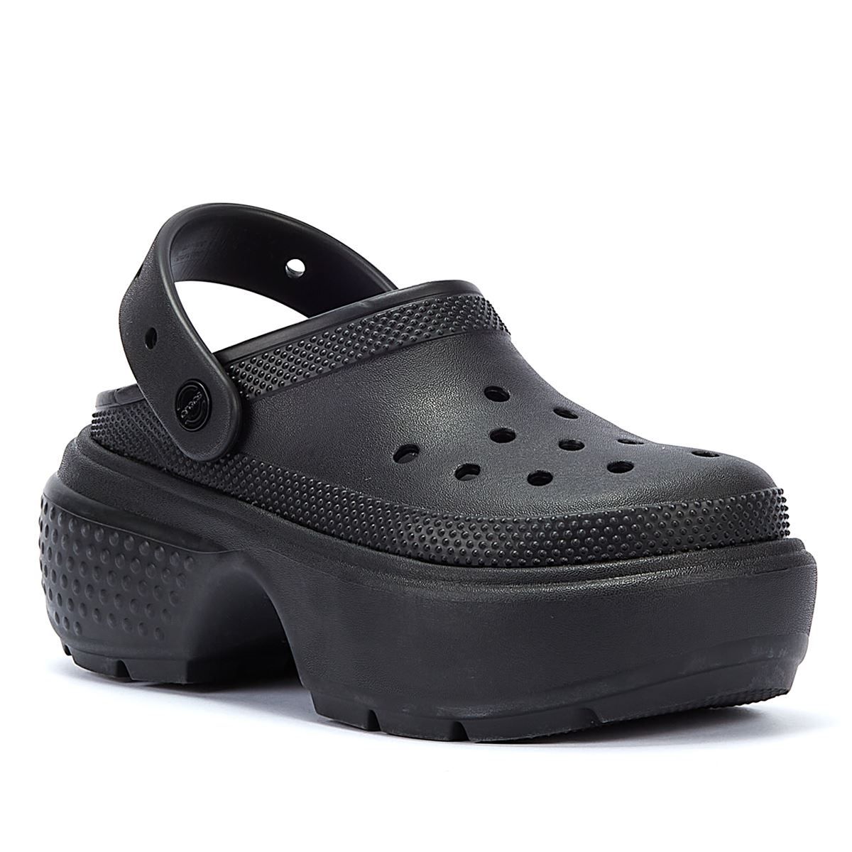 Plateau-Clogs mit Profilsohle