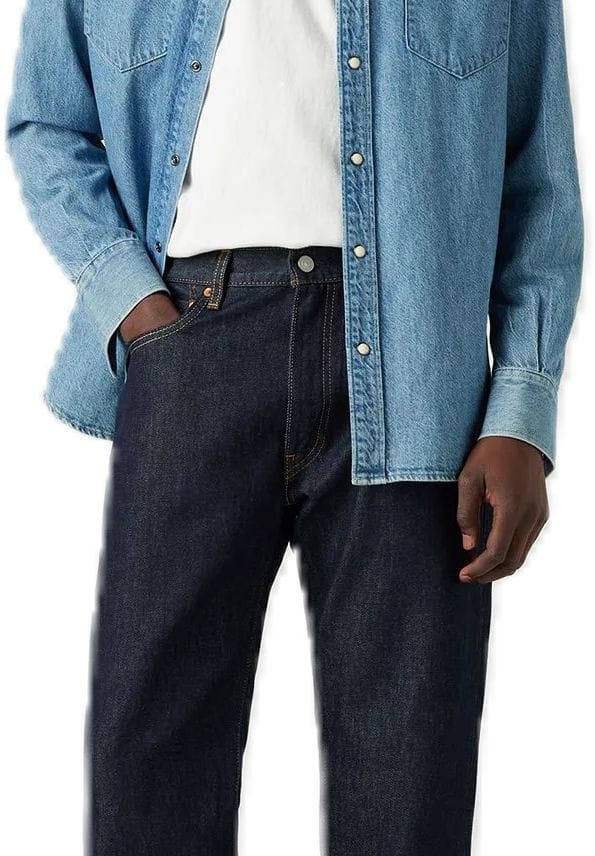 Relaxte Jeans mit geradem Bein