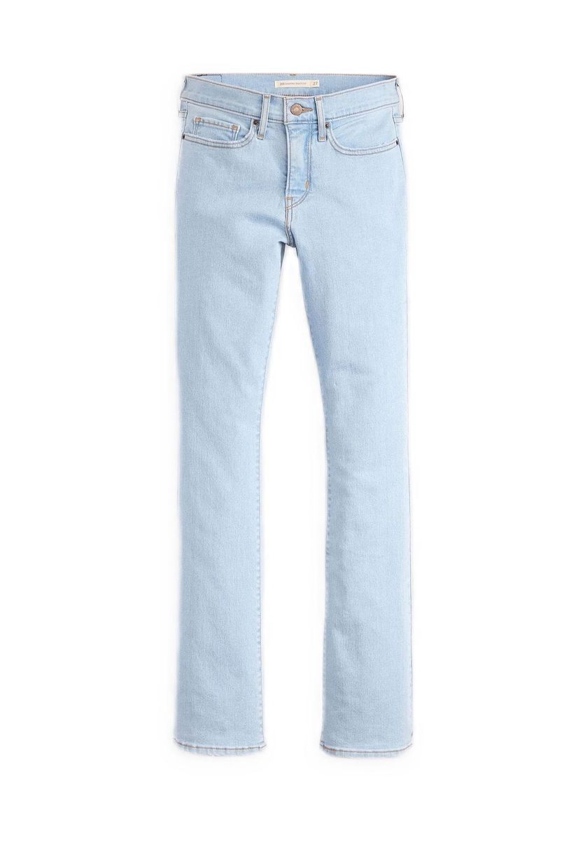 Formende Bootcut Jeans Helle Waschung