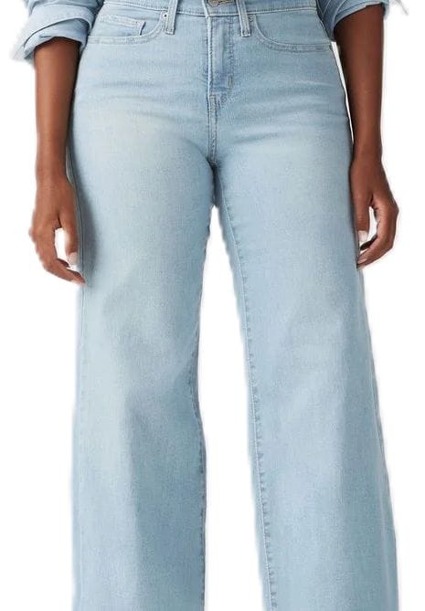 Shaping Fit Jeans mit weitem Bein