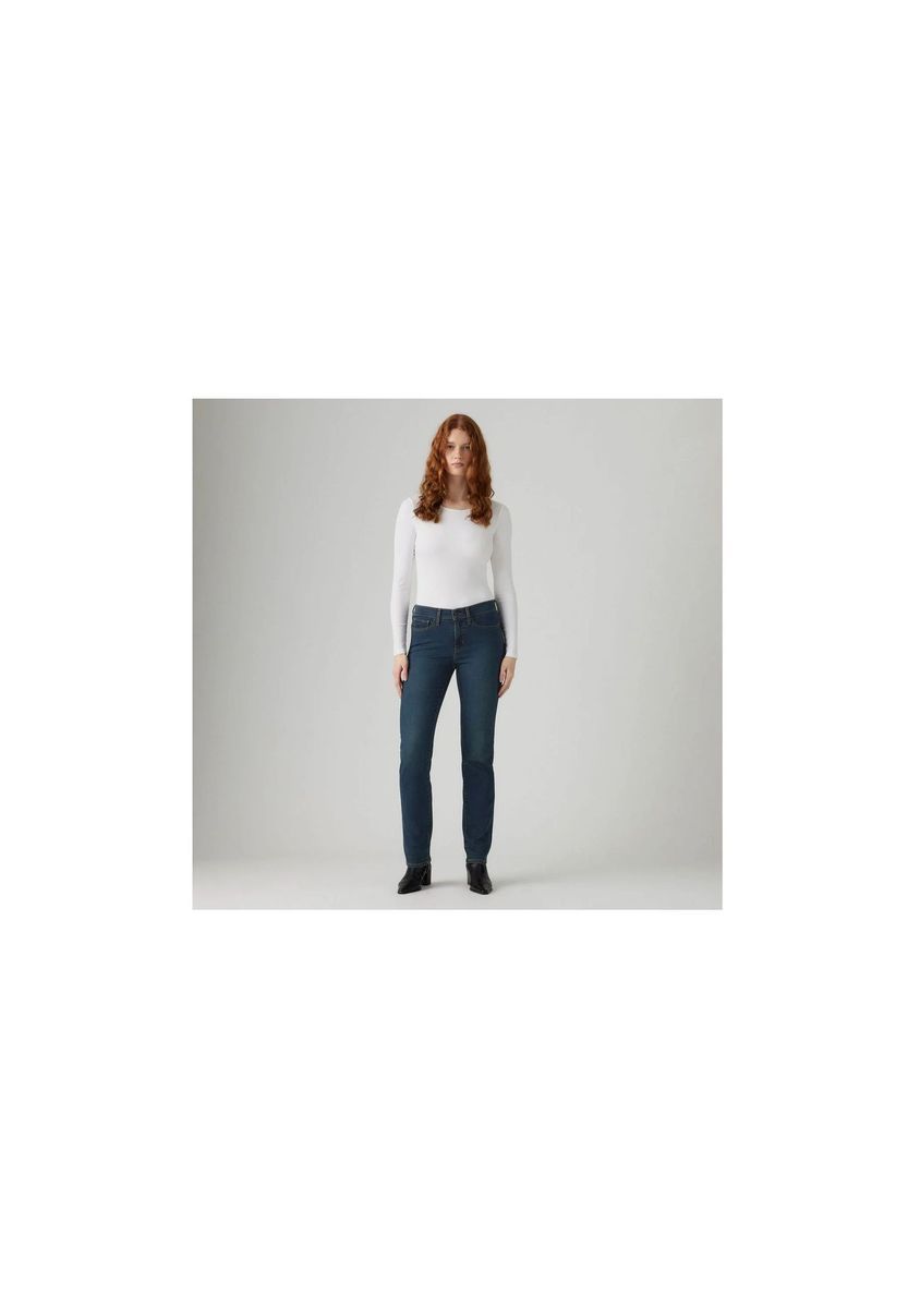 Klassische Slim Fit Jeanshose