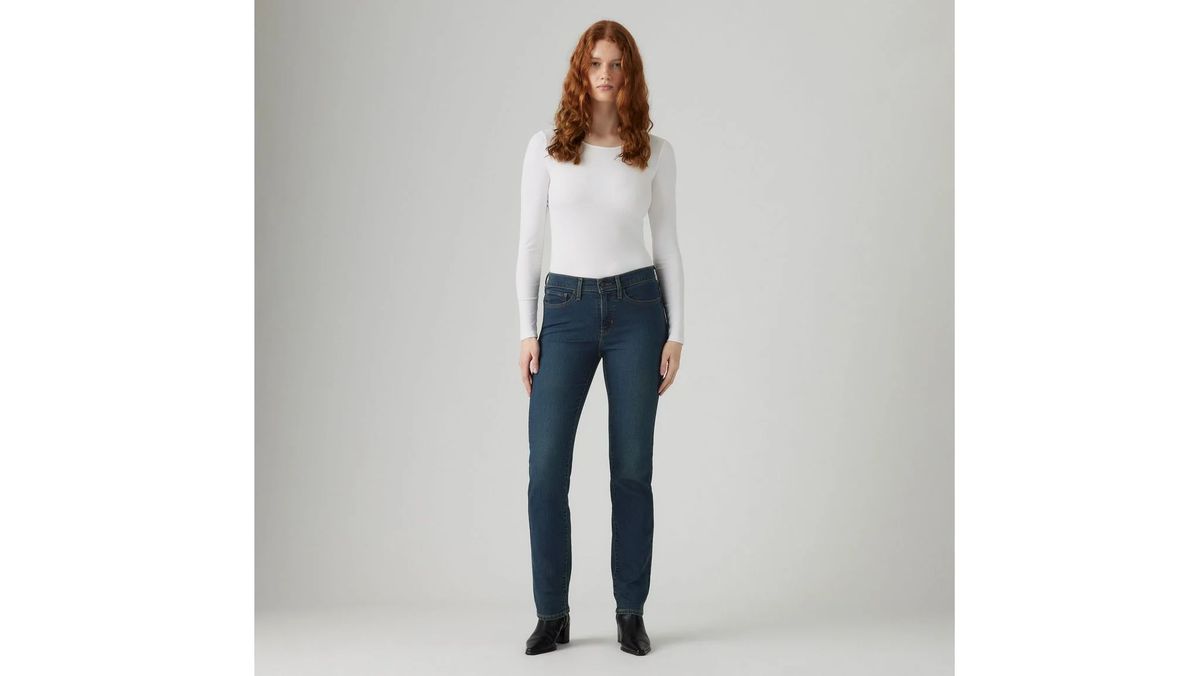 Levi's® Jeanshose, 5-Pocket, für Damen, blau, 27/32