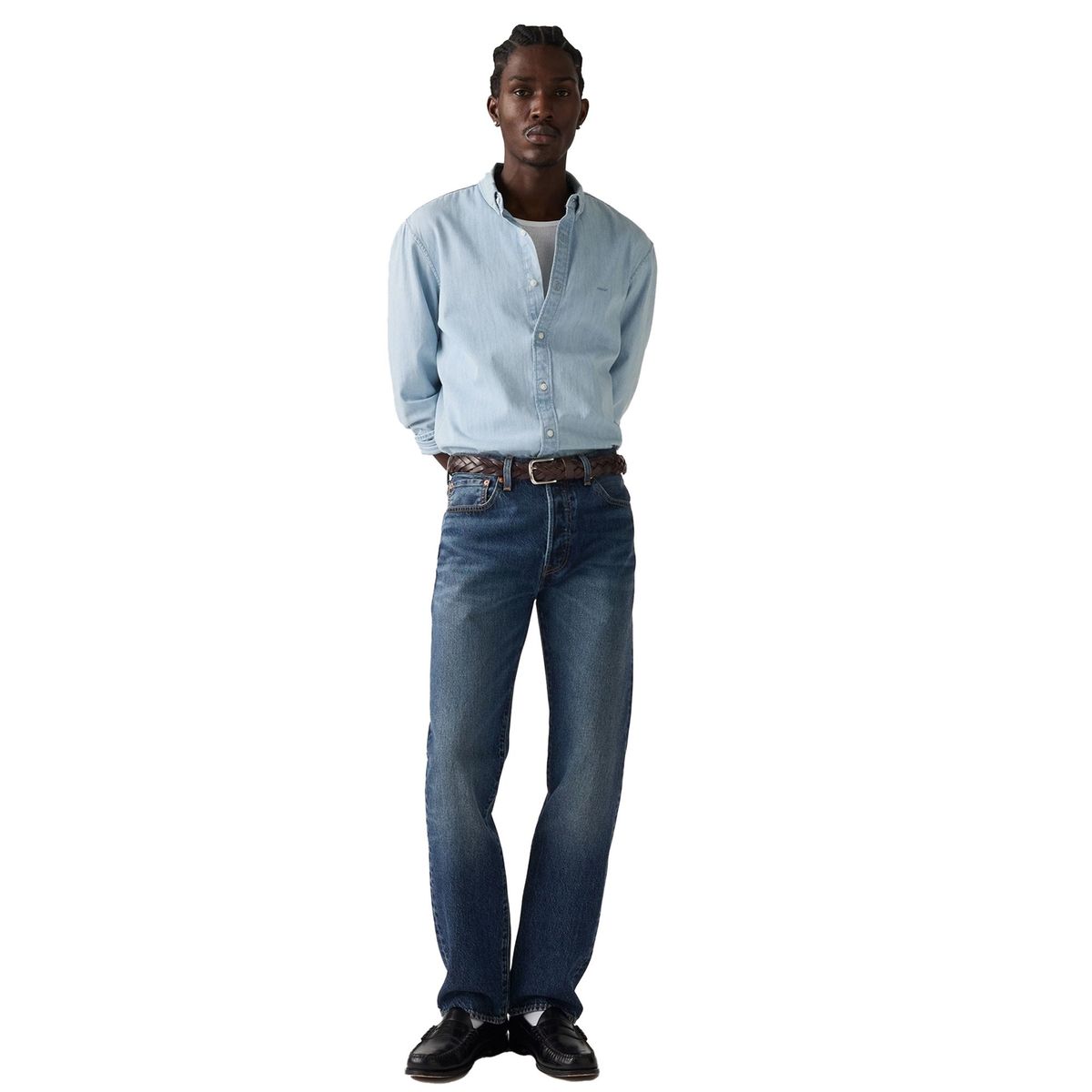 Klassische Jeans mit geradem Bein Original Fit