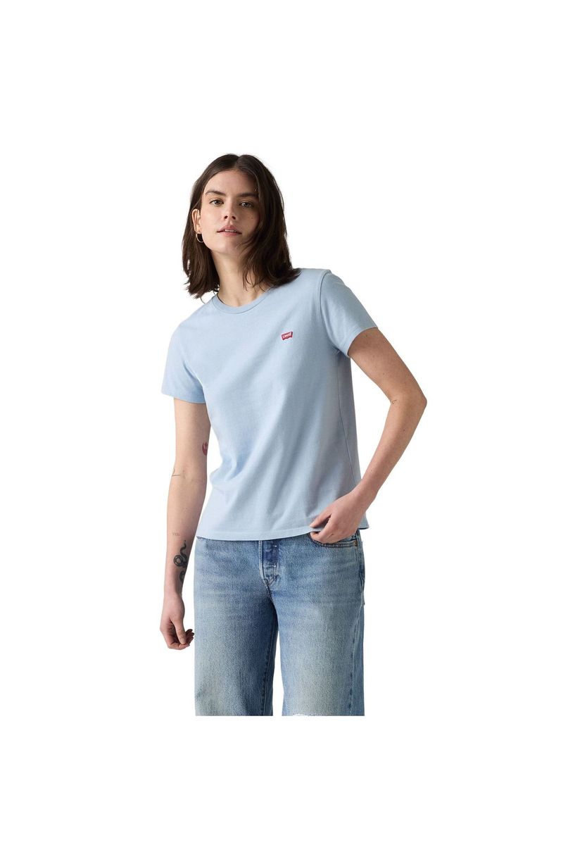 Levi's® T-Shirt, Baumwolle, für Damen, blau, S