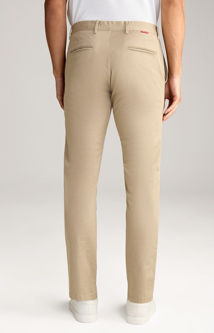 Joop! Jeans Herren Chino Matthew in Beige Stretch Baumwolle
