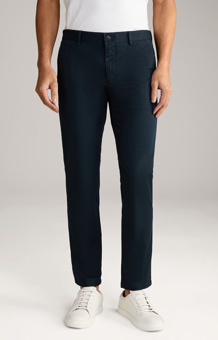 Joop! Jeans Matthew Dunkelblaue Slim Fit Baumwoll-Stretch Chinos
