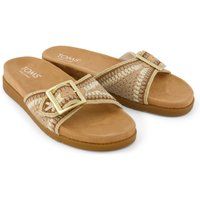 Häkel-Sandalen mit großer Schnalle